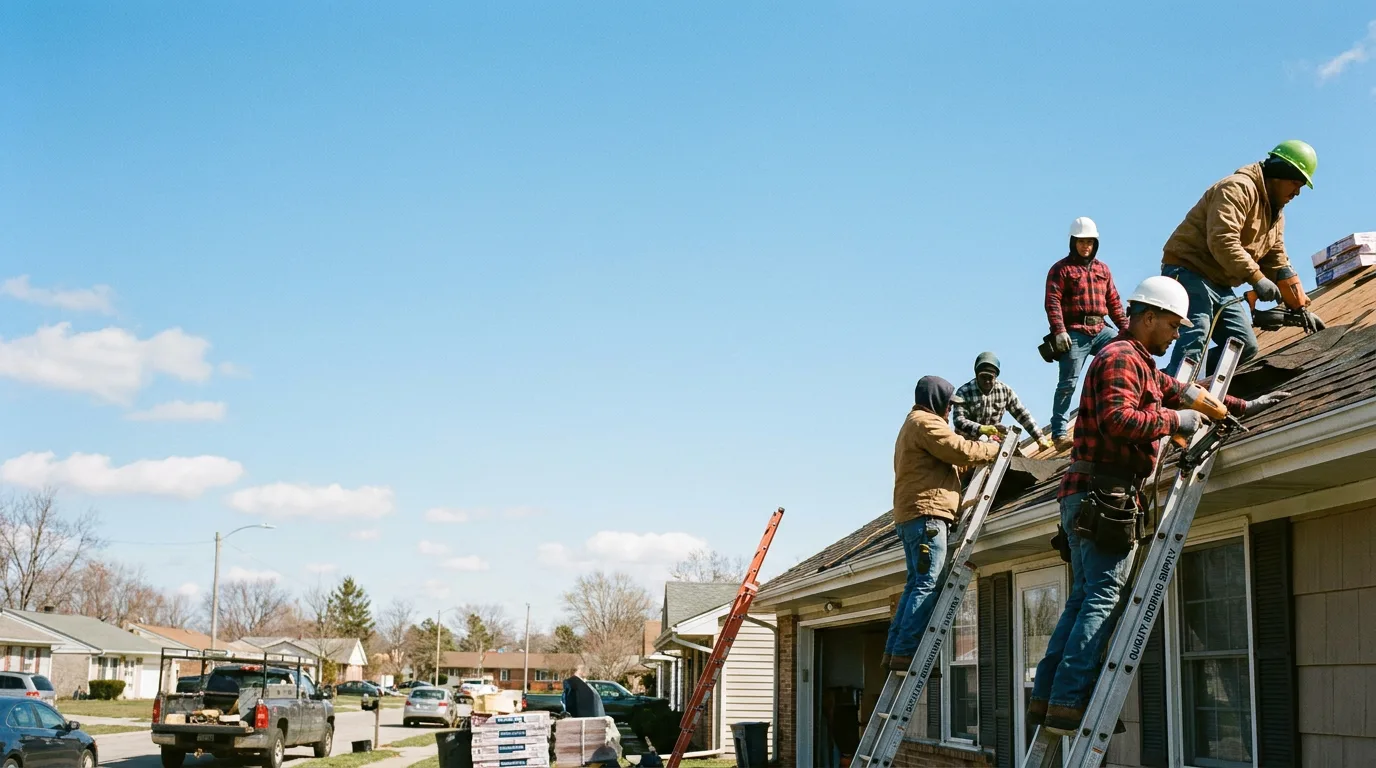 Roofing in South Range, WI near me